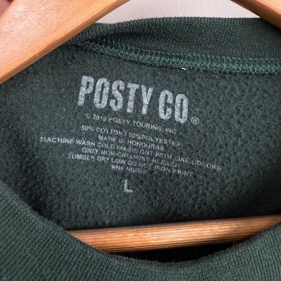 Post‎ Malone Seasons Change Tour 2019 Green Pullover Sweatshirt size large - Picture 3 of 6